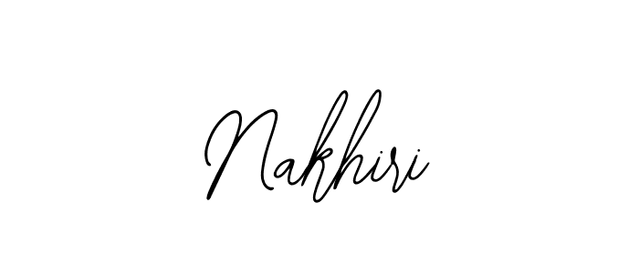How to Draw Nakhiri signature style? Bearetta-2O07w is a latest design signature styles for name Nakhiri. Nakhiri signature style 12 images and pictures png