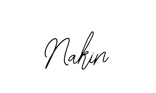 Make a beautiful signature design for name Nakin. With this signature (Bearetta-2O07w) style, you can create a handwritten signature for free. Nakin signature style 12 images and pictures png