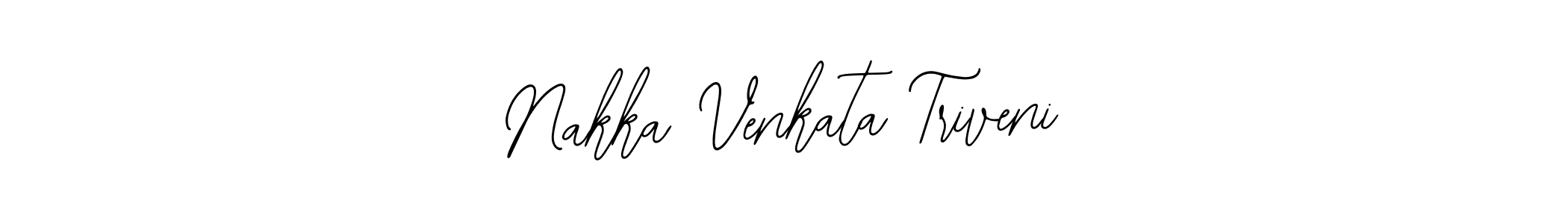 Make a short Nakka Venkata Triveni signature style. Manage your documents anywhere anytime using Bearetta-2O07w. Create and add eSignatures, submit forms, share and send files easily. Nakka Venkata Triveni signature style 12 images and pictures png