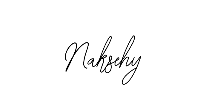 Naksehy stylish signature style. Best Handwritten Sign (Bearetta-2O07w) for my name. Handwritten Signature Collection Ideas for my name Naksehy. Naksehy signature style 12 images and pictures png