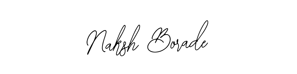 This is the best signature style for the Naksh Borade name. Also you like these signature font (Bearetta-2O07w). Mix name signature. Naksh Borade signature style 12 images and pictures png