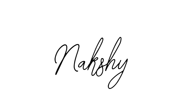 Nakshy stylish signature style. Best Handwritten Sign (Bearetta-2O07w) for my name. Handwritten Signature Collection Ideas for my name Nakshy. Nakshy signature style 12 images and pictures png