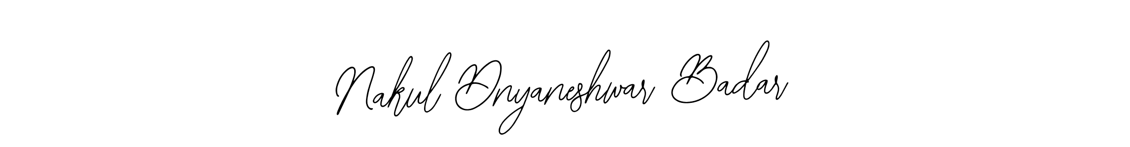 The best way (Bearetta-2O07w) to make a short signature is to pick only two or three words in your name. The name Nakul Dnyaneshwar Badar include a total of six letters. For converting this name. Nakul Dnyaneshwar Badar signature style 12 images and pictures png