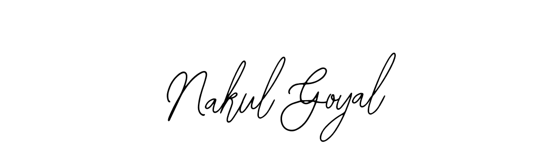 It looks lik you need a new signature style for name Nakul Goyal. Design unique handwritten (Bearetta-2O07w) signature with our free signature maker in just a few clicks. Nakul Goyal signature style 12 images and pictures png
