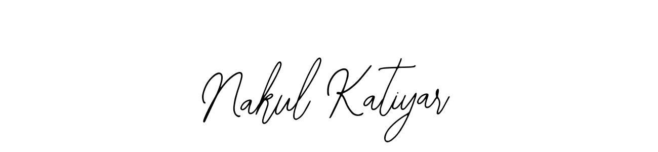 Make a short Nakul Katiyar signature style. Manage your documents anywhere anytime using Bearetta-2O07w. Create and add eSignatures, submit forms, share and send files easily. Nakul Katiyar signature style 12 images and pictures png