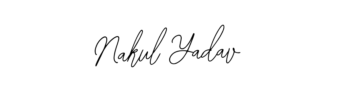 It looks lik you need a new signature style for name Nakul Yadav. Design unique handwritten (Bearetta-2O07w) signature with our free signature maker in just a few clicks. Nakul Yadav signature style 12 images and pictures png