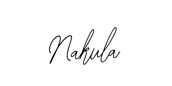 How to make Nakula signature? Bearetta-2O07w is a professional autograph style. Create handwritten signature for Nakula name. Nakula signature style 12 images and pictures png