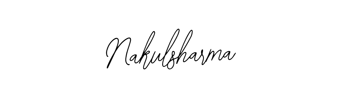 Also we have Nakulsharma name is the best signature style. Create professional handwritten signature collection using Bearetta-2O07w autograph style. Nakulsharma signature style 12 images and pictures png