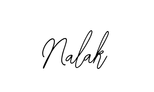 You should practise on your own different ways (Bearetta-2O07w) to write your name (Nalak) in signature. don't let someone else do it for you. Nalak signature style 12 images and pictures png