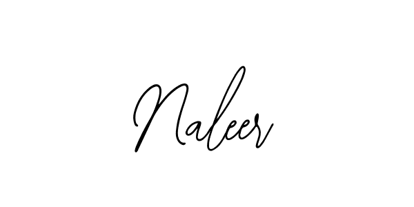 You should practise on your own different ways (Bearetta-2O07w) to write your name (Naleer) in signature. don't let someone else do it for you. Naleer signature style 12 images and pictures png