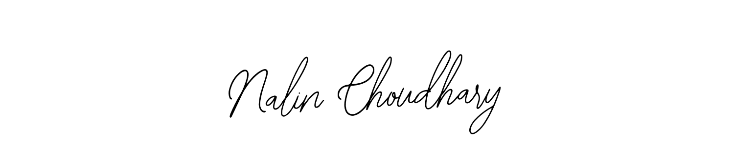 Nalin Choudhary stylish signature style. Best Handwritten Sign (Bearetta-2O07w) for my name. Handwritten Signature Collection Ideas for my name Nalin Choudhary. Nalin Choudhary signature style 12 images and pictures png