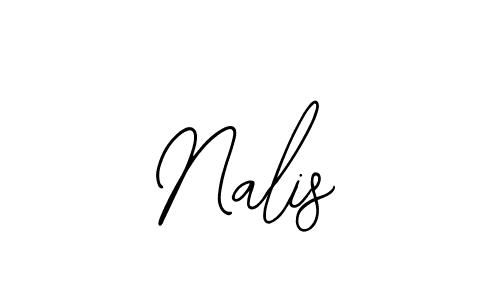 You can use this online signature creator to create a handwritten signature for the name Nalis. This is the best online autograph maker. Nalis signature style 12 images and pictures png