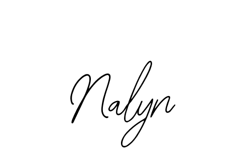 How to Draw Nalyn signature style? Bearetta-2O07w is a latest design signature styles for name Nalyn. Nalyn signature style 12 images and pictures png