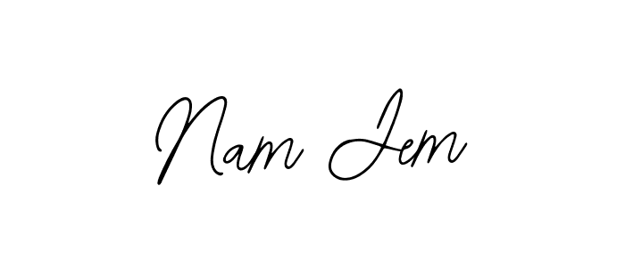 Check out images of Autograph of Nam Jem name. Actor Nam Jem Signature Style. Bearetta-2O07w is a professional sign style online. Nam Jem signature style 12 images and pictures png