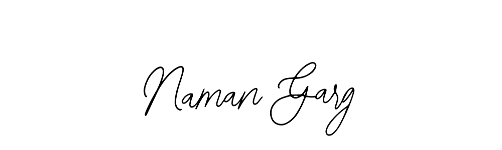 Use a signature maker to create a handwritten signature online. With this signature software, you can design (Bearetta-2O07w) your own signature for name Naman Garg. Naman Garg signature style 12 images and pictures png