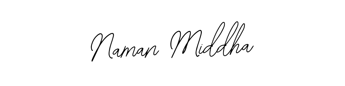 Also we have Naman Middha name is the best signature style. Create professional handwritten signature collection using Bearetta-2O07w autograph style. Naman Middha signature style 12 images and pictures png