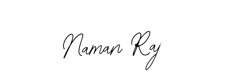 Use a signature maker to create a handwritten signature online. With this signature software, you can design (Bearetta-2O07w) your own signature for name Naman Raj. Naman Raj signature style 12 images and pictures png