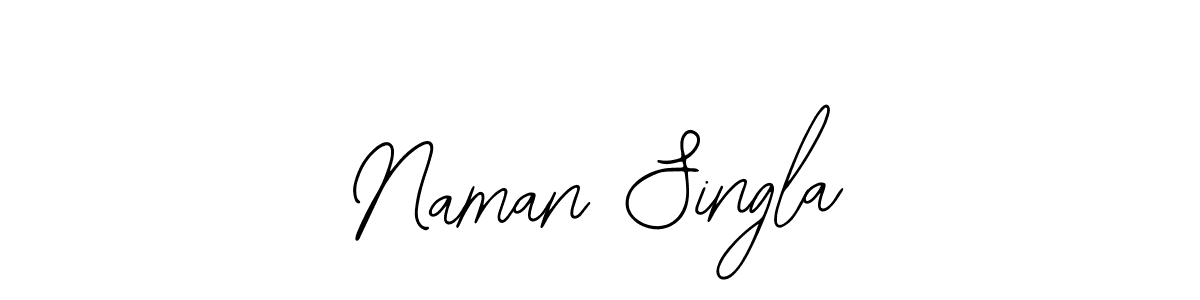 Bearetta-2O07w is a professional signature style that is perfect for those who want to add a touch of class to their signature. It is also a great choice for those who want to make their signature more unique. Get Naman Singla name to fancy signature for free. Naman Singla signature style 12 images and pictures png