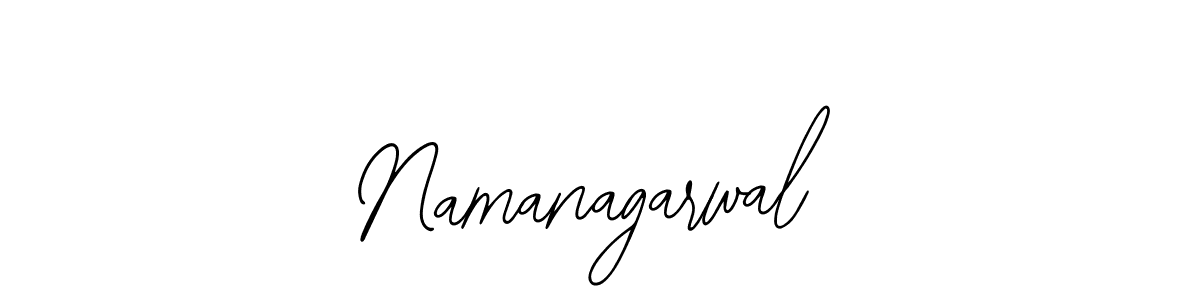 How to make Namanagarwal signature? Bearetta-2O07w is a professional autograph style. Create handwritten signature for Namanagarwal name. Namanagarwal signature style 12 images and pictures png