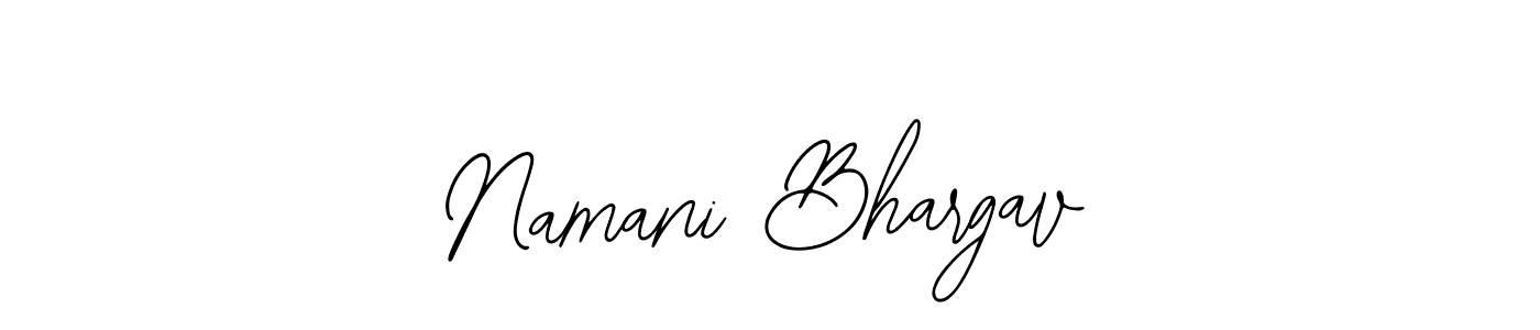 See photos of Namani Bhargav official signature by Spectra . Check more albums & portfolios. Read reviews & check more about Bearetta-2O07w font. Namani Bhargav signature style 12 images and pictures png