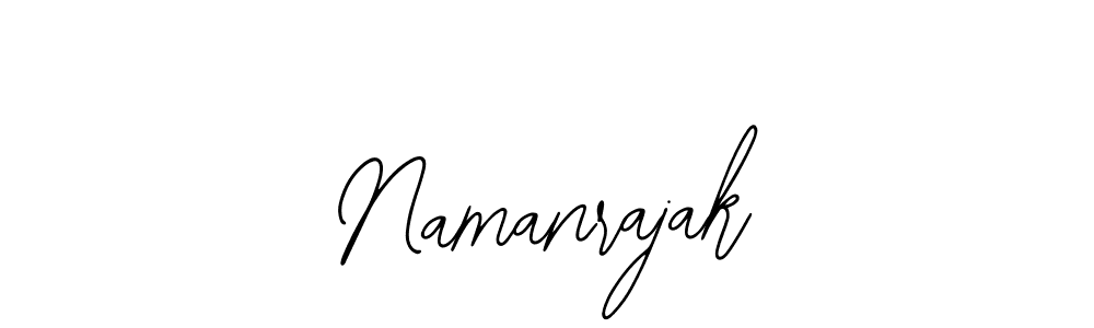 Make a beautiful signature design for name Namanrajak. With this signature (Bearetta-2O07w) style, you can create a handwritten signature for free. Namanrajak signature style 12 images and pictures png