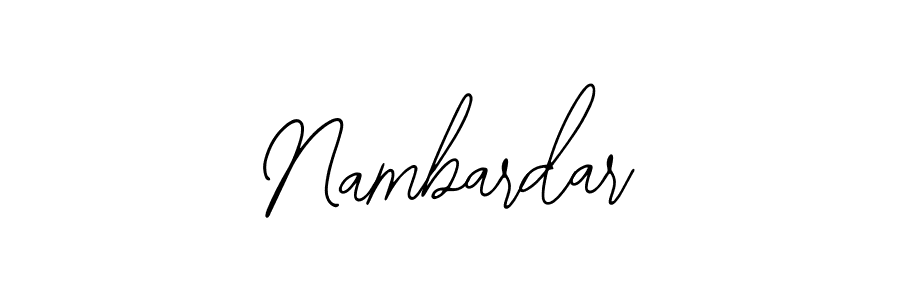 if you are searching for the best signature style for your name Nambardar. so please give up your signature search. here we have designed multiple signature styles  using Bearetta-2O07w. Nambardar signature style 12 images and pictures png
