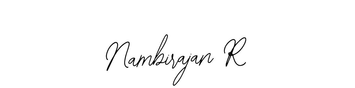 Make a beautiful signature design for name Nambirajan R. Use this online signature maker to create a handwritten signature for free. Nambirajan R signature style 12 images and pictures png