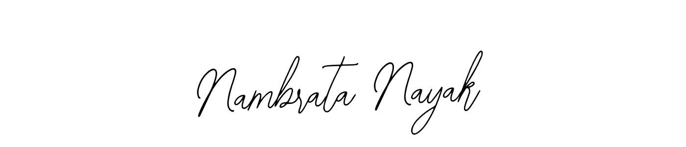 The best way (Bearetta-2O07w) to make a short signature is to pick only two or three words in your name. The name Nambrata Nayak include a total of six letters. For converting this name. Nambrata Nayak signature style 12 images and pictures png