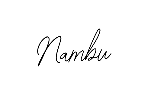 How to Draw Nambu signature style? Bearetta-2O07w is a latest design signature styles for name Nambu. Nambu signature style 12 images and pictures png