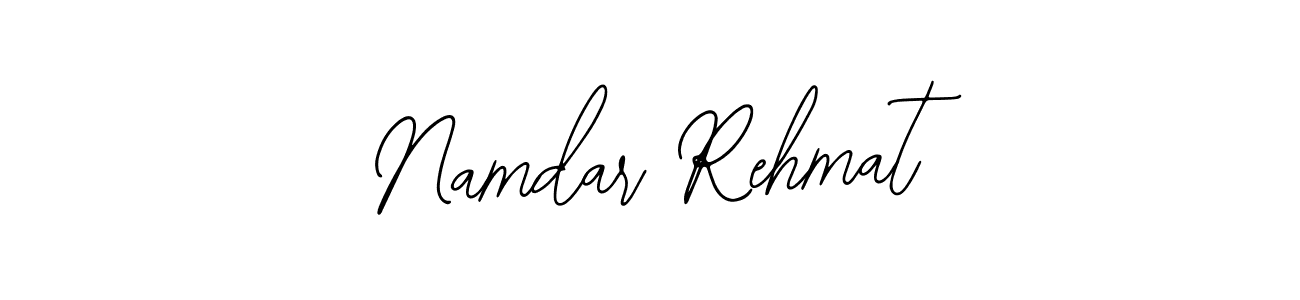 Bearetta-2O07w is a professional signature style that is perfect for those who want to add a touch of class to their signature. It is also a great choice for those who want to make their signature more unique. Get Namdar Rehmat name to fancy signature for free. Namdar Rehmat signature style 12 images and pictures png
