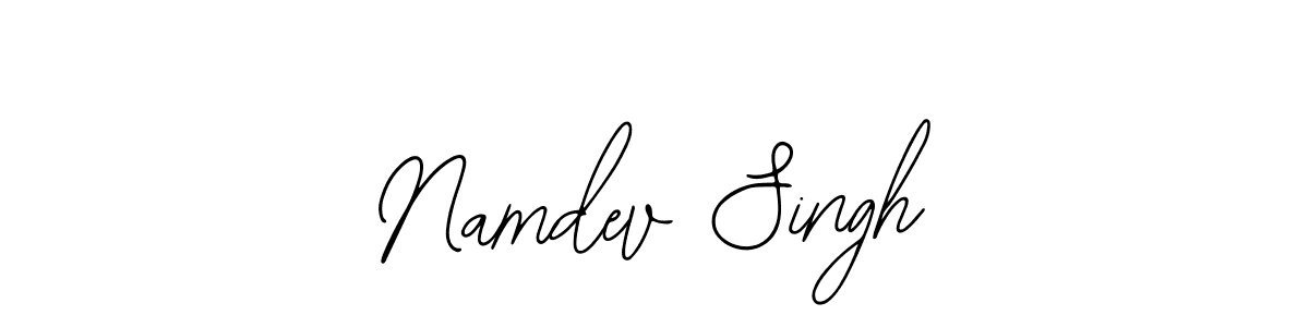 Use a signature maker to create a handwritten signature online. With this signature software, you can design (Bearetta-2O07w) your own signature for name Namdev Singh. Namdev Singh signature style 12 images and pictures png