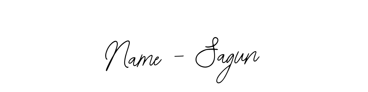 You should practise on your own different ways (Bearetta-2O07w) to write your name (Name - Sagun) in signature. don't let someone else do it for you. Name - Sagun signature style 12 images and pictures png