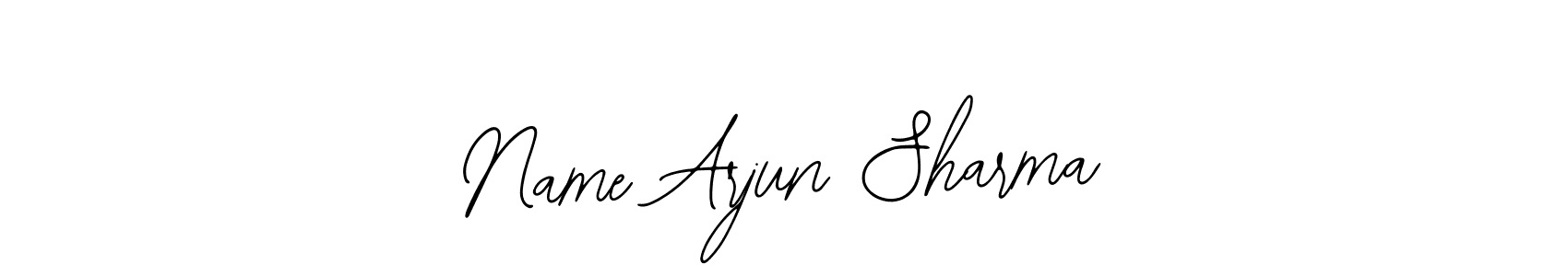 The best way (Bearetta-2O07w) to make a short signature is to pick only two or three words in your name. The name Name Arjun Sharma include a total of six letters. For converting this name. Name Arjun Sharma signature style 12 images and pictures png