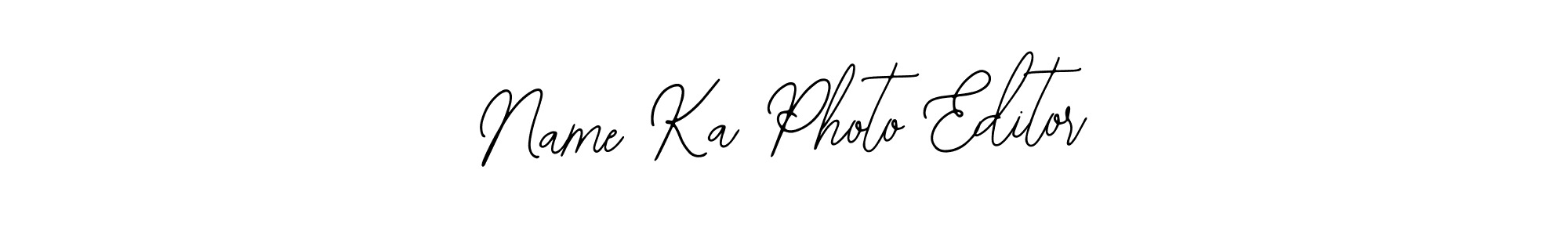 if you are searching for the best signature style for your name Name Ka Photo Editor. so please give up your signature search. here we have designed multiple signature styles  using Bearetta-2O07w. Name Ka Photo Editor signature style 12 images and pictures png