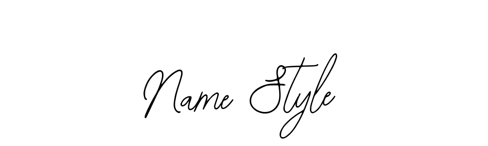 Also we have Name Style name is the best signature style. Create professional handwritten signature collection using Bearetta-2O07w autograph style. Name Style signature style 12 images and pictures png
