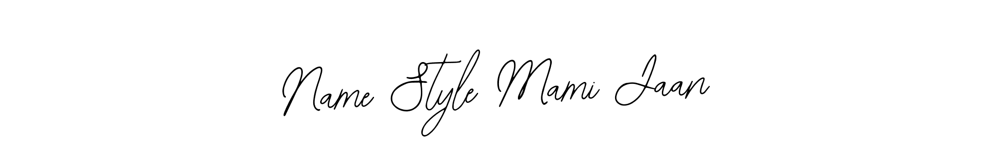 Name Style Mami Jaan stylish signature style. Best Handwritten Sign (Bearetta-2O07w) for my name. Handwritten Signature Collection Ideas for my name Name Style Mami Jaan. Name Style Mami Jaan signature style 12 images and pictures png