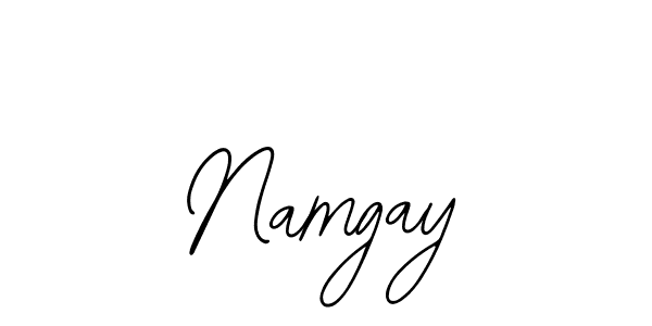 Make a beautiful signature design for name Namgay. With this signature (Bearetta-2O07w) style, you can create a handwritten signature for free. Namgay signature style 12 images and pictures png