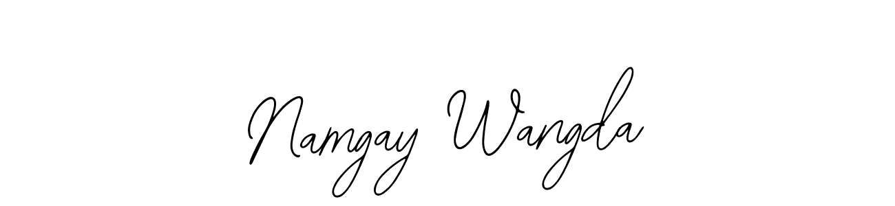 Create a beautiful signature design for name Namgay Wangda. With this signature (Bearetta-2O07w) fonts, you can make a handwritten signature for free. Namgay Wangda signature style 12 images and pictures png