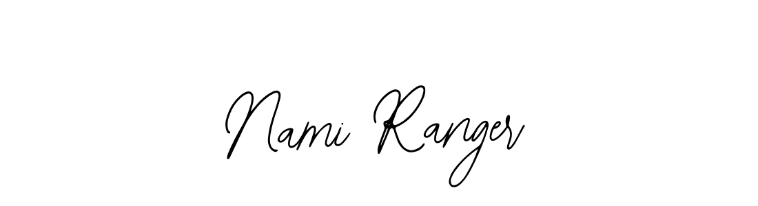 Make a beautiful signature design for name Nami Ranger. With this signature (Bearetta-2O07w) style, you can create a handwritten signature for free. Nami Ranger signature style 12 images and pictures png