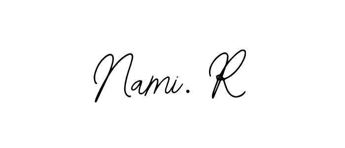 How to Draw Nami. R signature style? Bearetta-2O07w is a latest design signature styles for name Nami. R. Nami. R signature style 12 images and pictures png