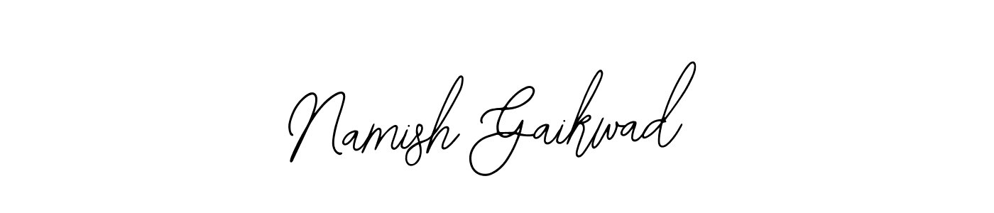 See photos of Namish Gaikwad official signature by Spectra . Check more albums & portfolios. Read reviews & check more about Bearetta-2O07w font. Namish Gaikwad signature style 12 images and pictures png