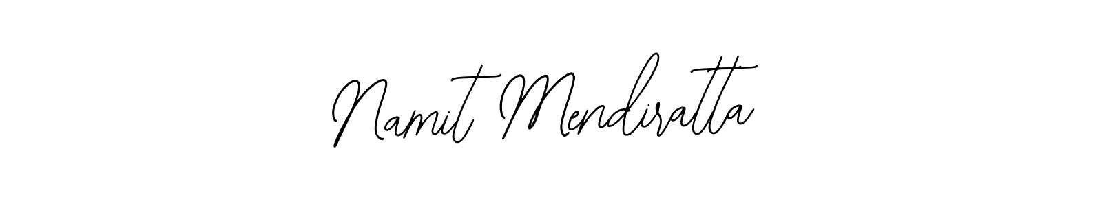 You should practise on your own different ways (Bearetta-2O07w) to write your name (Namit Mendiratta) in signature. don't let someone else do it for you. Namit Mendiratta signature style 12 images and pictures png