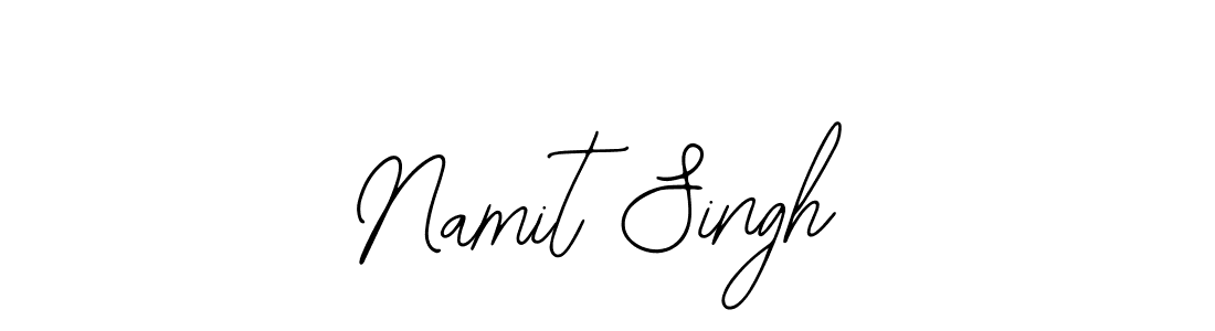 Namit Singh stylish signature style. Best Handwritten Sign (Bearetta-2O07w) for my name. Handwritten Signature Collection Ideas for my name Namit Singh. Namit Singh signature style 12 images and pictures png