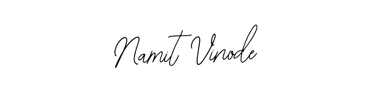 Design your own signature with our free online signature maker. With this signature software, you can create a handwritten (Bearetta-2O07w) signature for name Namit Vinode. Namit Vinode signature style 12 images and pictures png
