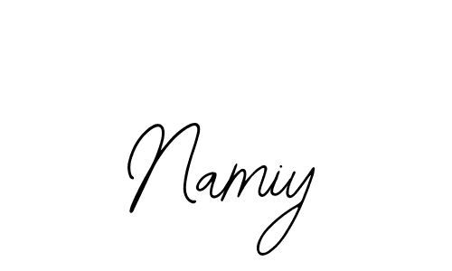 if you are searching for the best signature style for your name Namiy. so please give up your signature search. here we have designed multiple signature styles  using Bearetta-2O07w. Namiy signature style 12 images and pictures png