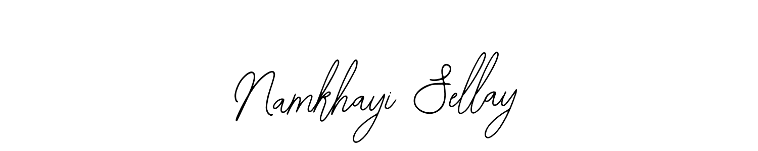 Similarly Bearetta-2O07w is the best handwritten signature design. Signature creator online .You can use it as an online autograph creator for name Namkhayi Sellay. Namkhayi Sellay signature style 12 images and pictures png