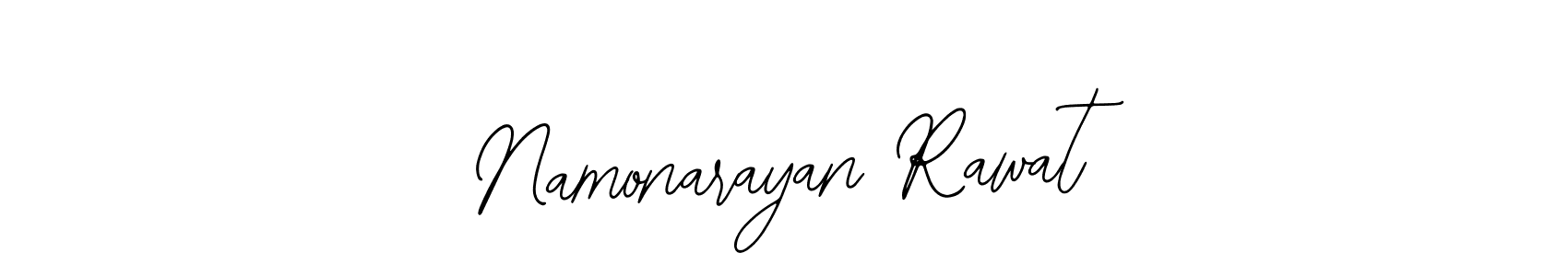 How to make Namonarayan Rawat signature? Bearetta-2O07w is a professional autograph style. Create handwritten signature for Namonarayan Rawat name. Namonarayan Rawat signature style 12 images and pictures png