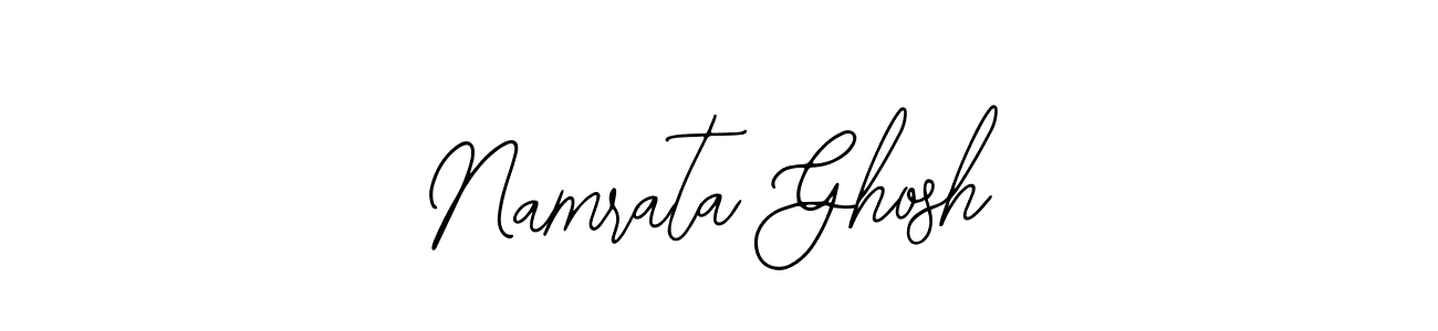 How to make Namrata Ghosh name signature. Use Bearetta-2O07w style for creating short signs online. This is the latest handwritten sign. Namrata Ghosh signature style 12 images and pictures png