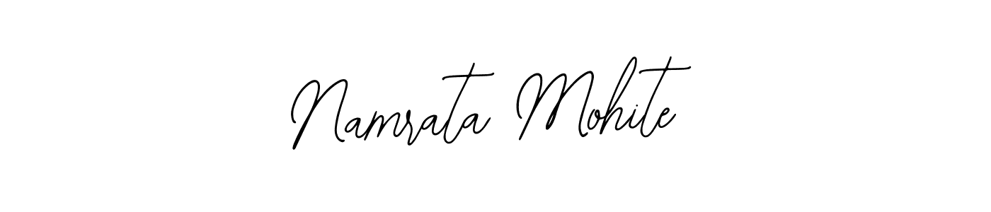 Design your own signature with our free online signature maker. With this signature software, you can create a handwritten (Bearetta-2O07w) signature for name Namrata Mohite. Namrata Mohite signature style 12 images and pictures png