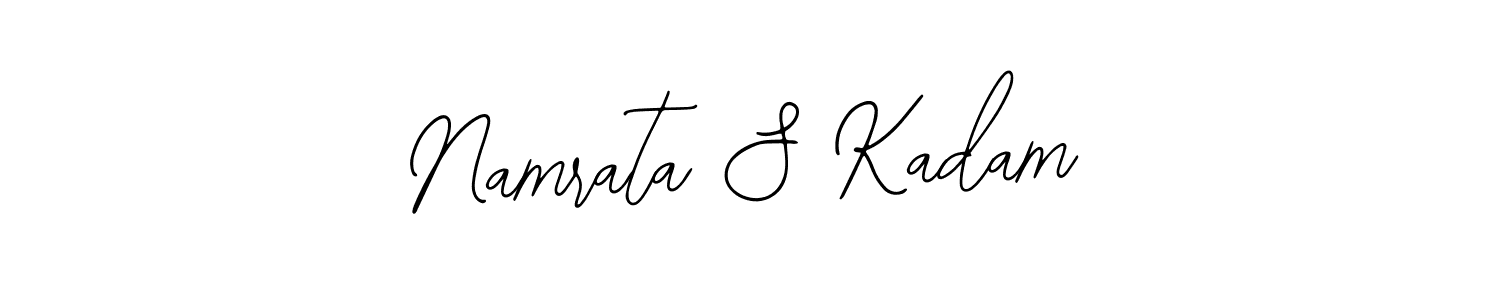 Make a short Namrata S Kadam signature style. Manage your documents anywhere anytime using Bearetta-2O07w. Create and add eSignatures, submit forms, share and send files easily. Namrata S Kadam signature style 12 images and pictures png
